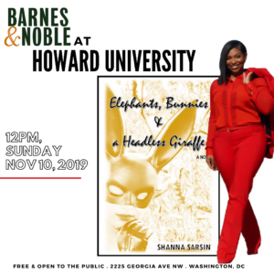 Discussion, Q&A & Signing @ Barnes & Noble at Howard University